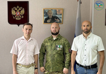 Ректор СИБИТ Максим Георгиевич Родионов предложил властям ввести в регионе День участника СВО.